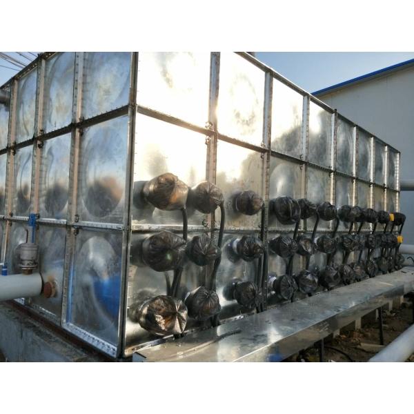 Скрепленная болтами собранная цистерна с водой горячего погружения гальванизировала пожаротушение панелей