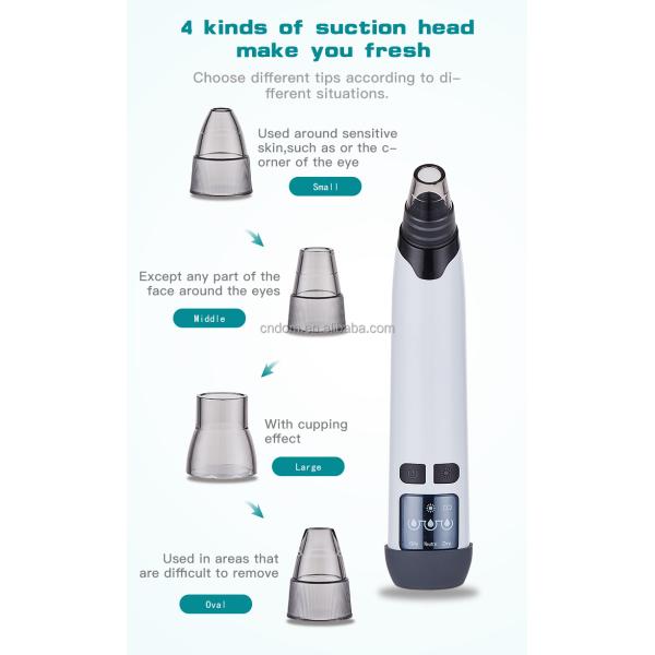 Electric Whitehead And Pimple Removal Vacuum Suction Instrument for Effective Solution