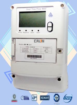 4 Channel Commercial Electric Meter , Three Wire / Four Wire 3 Phase Kwh Meter
