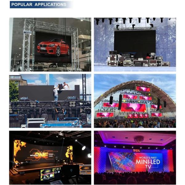 Glory Series 500x500mm Outdoor Rental LED Display