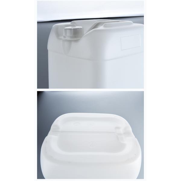 Spot 30L Plastic Barrel White Square Barrel Food Grade Chemical Barrel Good Sealing HDPE Barrel Acid And Alkali Corrosio