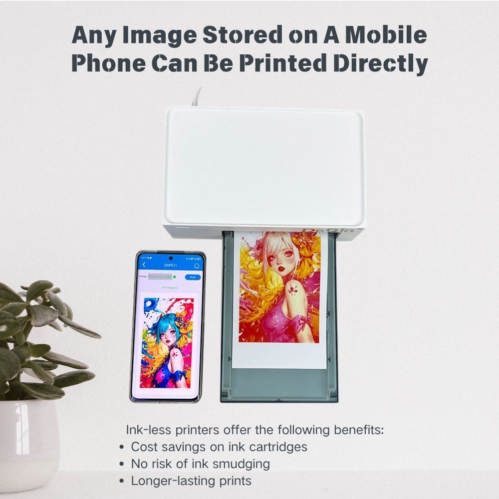 DAQIN 3D Mini Inkless Printer | New Mobile Phone Sticker & Film Making Machine