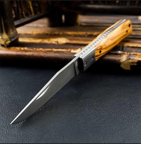Stainless Steel Damascus Sharp Kitchen Knives Set 2mm Thick HRC 52 Professional