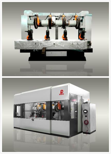 17KW PLC Control Drum Polish Machine For Brass Tap And Stainless Steel Products
