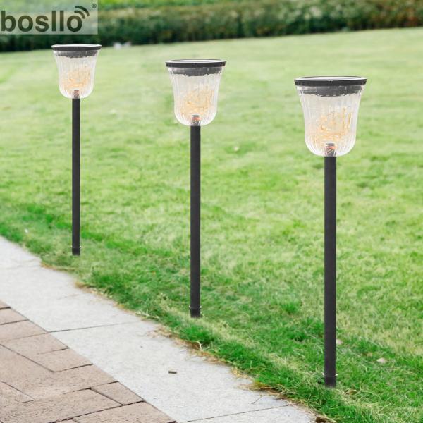 OEM Solar Powered Outdoor Lights Crystalline Lighting CE Certificate
