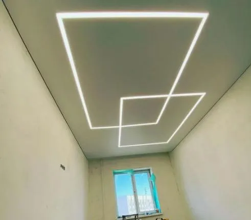 6063 T3-T8 Aluminum Alloy Recessed LED Profile 70*32mm for Ceiling Lighting with Recessed Mounted Installation