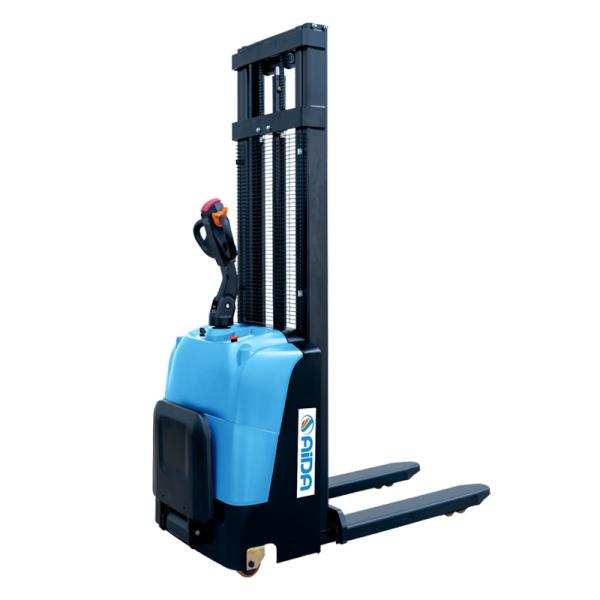 Stand On Walkie Electric Stacker Вилочная погрузка мощностью 1,5 тонны горизонтальный электрический набор