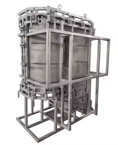 Molde de moldeo por rotación OEM Molde de moldeo por rotación de aluminio de plata para productos personalizados