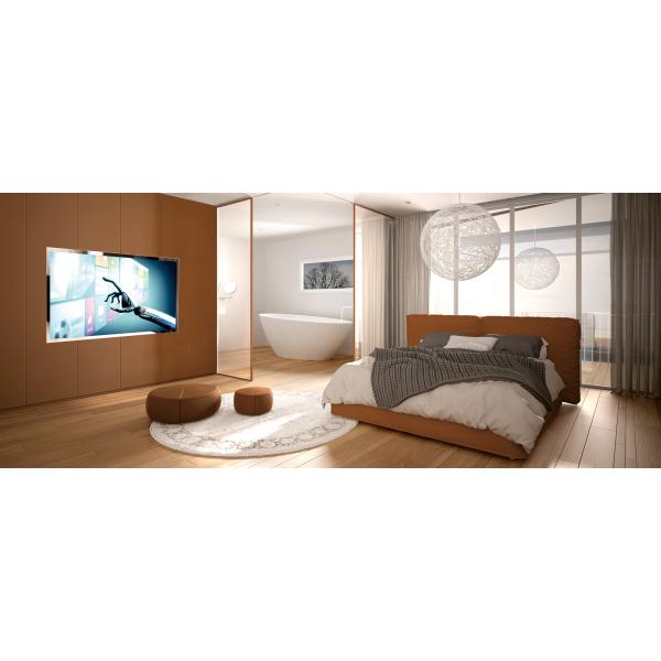 1.07B 55'' 10 Points 4K LCD Interactive Touch Screen Mirror TV Wall Mount