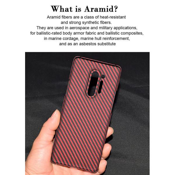 Caja anti-incrustante eficaz del teléfono de la fibra de Aramid para una más 8 favorables