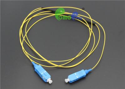 Atenuador da fibra ótica 1310nm/1550nm do tipo do cabo de remendo com cabo do conector 0.9mm do SC UPC