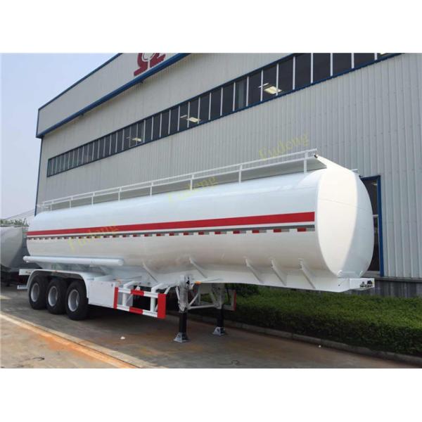 45000 L Fuel Tanker Semi Trailer Carbon Steel Transport Crude Oil Tanker Trailer