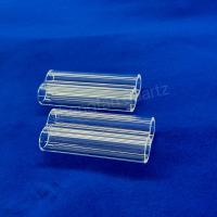 Fourniture à tubes en verre transparent poli de haute pureté sur mesure