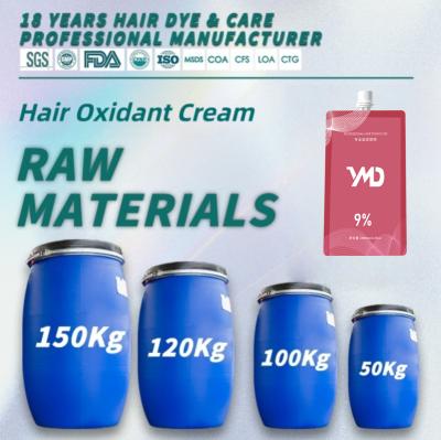 YMD Premium Quality OEM Hair Oxidant Cream Raw Material 3% 6% 9% 12% Permanent Hair Color  Developer