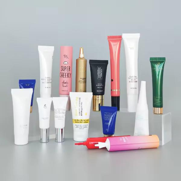 Tuyaux cosmétiques à vis d'emballage 50 ml Tuyaux de crème pour le visage personnalisés