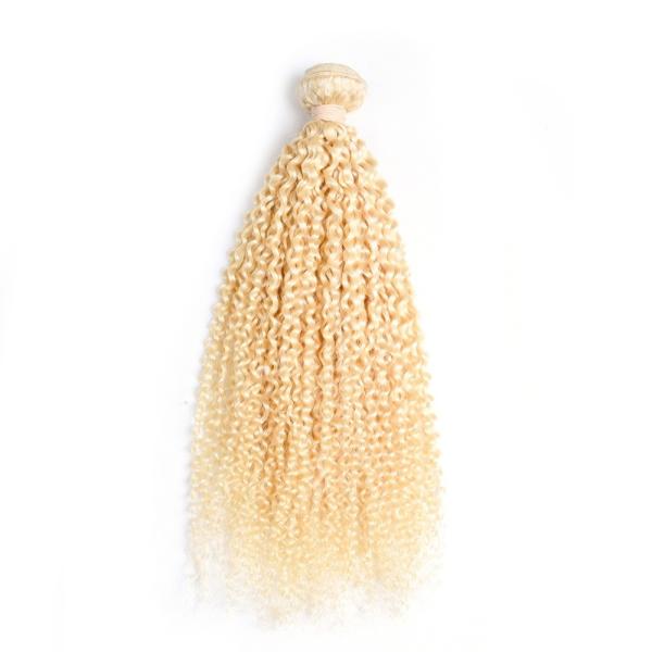 Cabelo real 3 Bundes das extensões completas do cabelo de Ombre da cabeça, Weave encaracolado do cabelo humano de Ombre