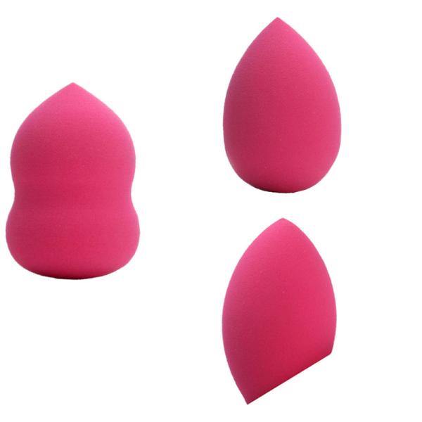 3 Pieces Makeup Egg Sponge Puff Cosmetic Microfiber Spong Egg Foundation Powder Makeup Egg Sponge