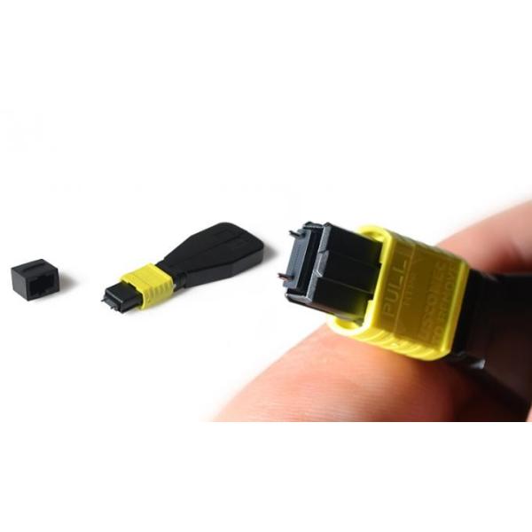 12 / 24 диаметра кабеля Loopback 3.0mm оптических кабеля MTP MPO волокна женских