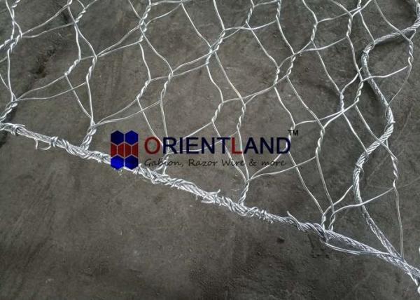 Sack Gabion Soil Erosion Control Steel Cable Steel Gabion Baskets For River Control