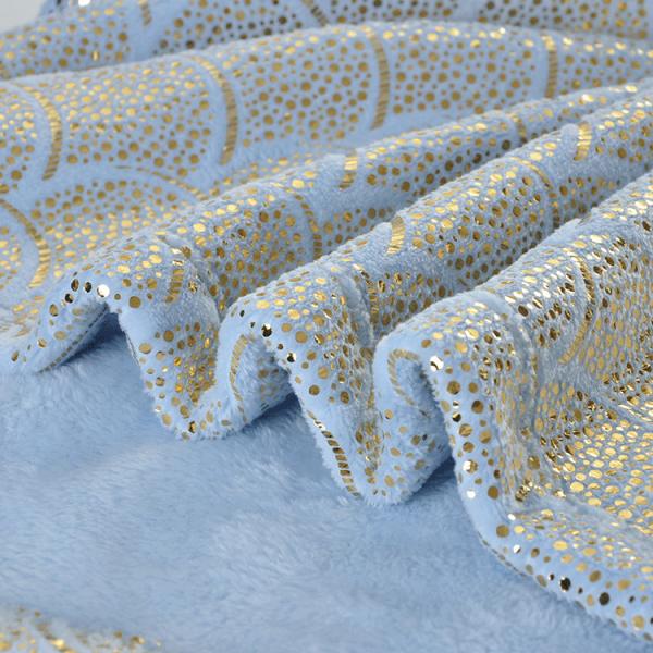 Knit Mermaid Tail Sequin Blanket Kids Plush Flannel Wearable Throw Blanket
