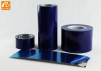 Filme azul esparadrapo claro da proteção do vidro de janela de 1240mm antiabalo
