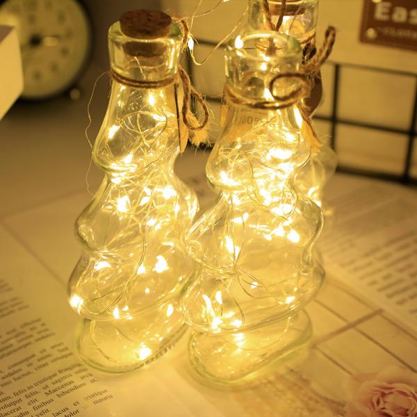 Christmas Wedding String Lights 7-102m Waterproof Warm White Battery/USB/Solar Operated