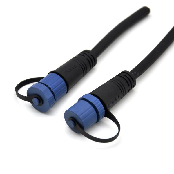 СИД показывает 2 соединитель провода Pin IP68 M15 водоустойчивый