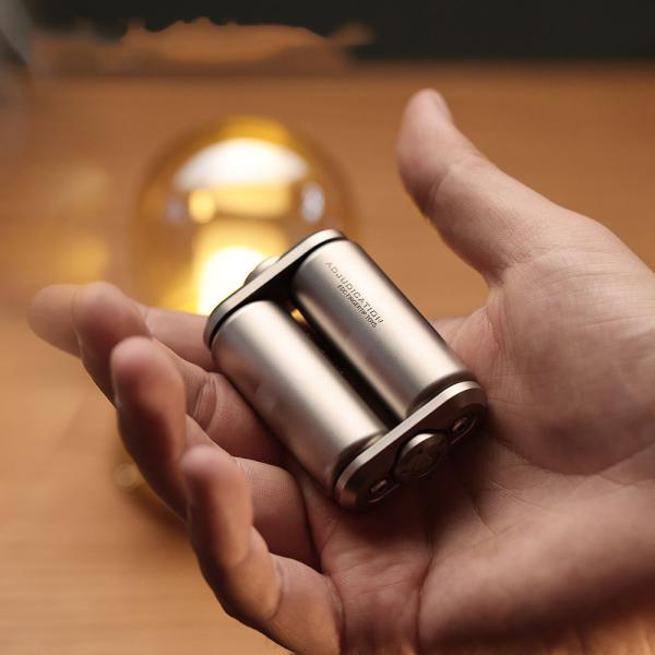 Aluminum Alloy Fingertip Gyroscope Hand Massage Decompression Tool for Pressure Relief