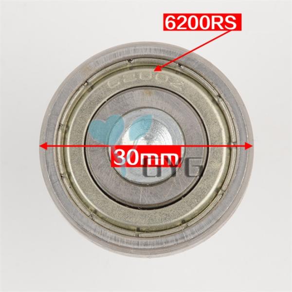 ELEVATOR ECCENTRIC WHEEL, DOOR STOP WHEEL, LOWER HANGING WHEEL, HALL DOOR ECCENTRIC WHEEL, DIAMETER 30 MM