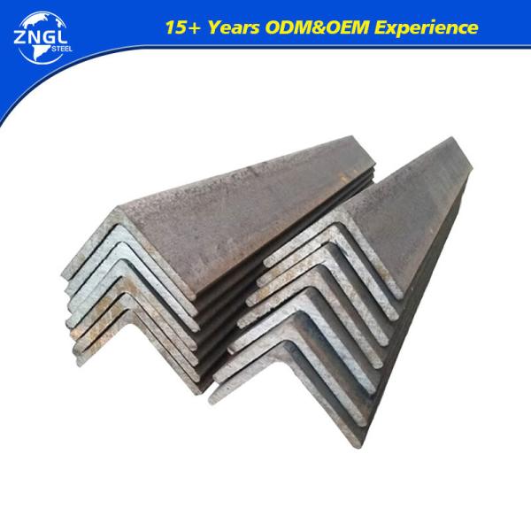 Q235 non allié ASTM A36 A53 Carbone égal à 2 pouces d'acier à angle L forme 250X250 Acier doux