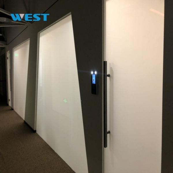 Light Grey Electric Control Pdlc Window Film Switchable Between Clear And Frosted States