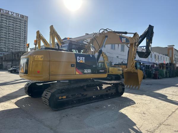Used Caterpillar 323D Hydraulic Crawler Excavator 23.5t Shanghai