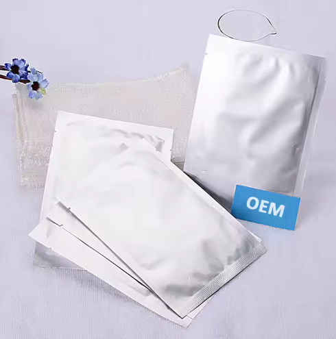 OEM / ODM Custom Hyaluronic Acid Natural Silk Face Moisturizing Hydrating Brightening Facial Sheet Mask