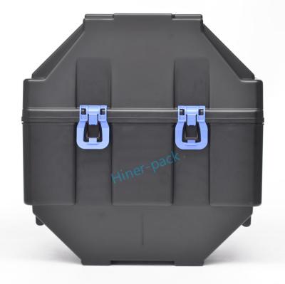 Para 25PCS 12 polegadas Wafer Flex Frame Shipper condutor PP Black Wafer caixa de armazenamento
