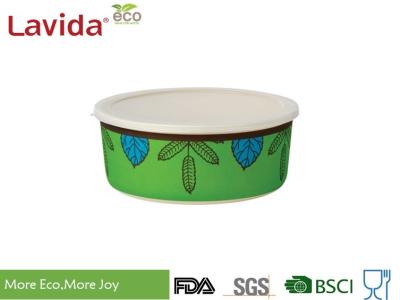 Recycled Durable Eco Bamboo Fiber Storage Box 5-PC Set With See - Through Lid