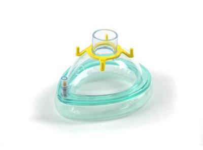 Transparent Anesthesia Face Mask Multi Size For Neonate / Infant / Children / Adult