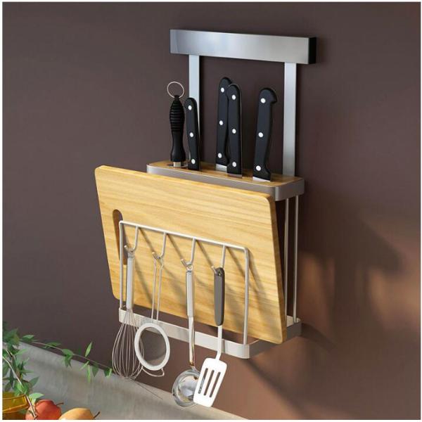 BSN Chopping Kitchen Pull Out Basket With Bamboo Material