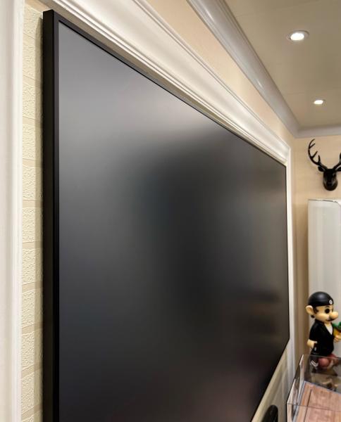 90 Inch - 120 Inch Fixed Frame Screen Long Throw Fresnel Alr Screen 8K