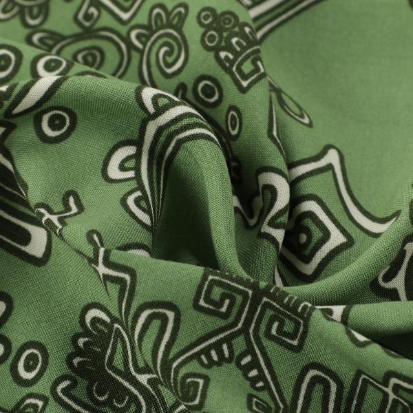 New Fashion Print 100% Rayon  Wholesale Sustainable Forest-style Woven Plain Rayon Fabric for Dress