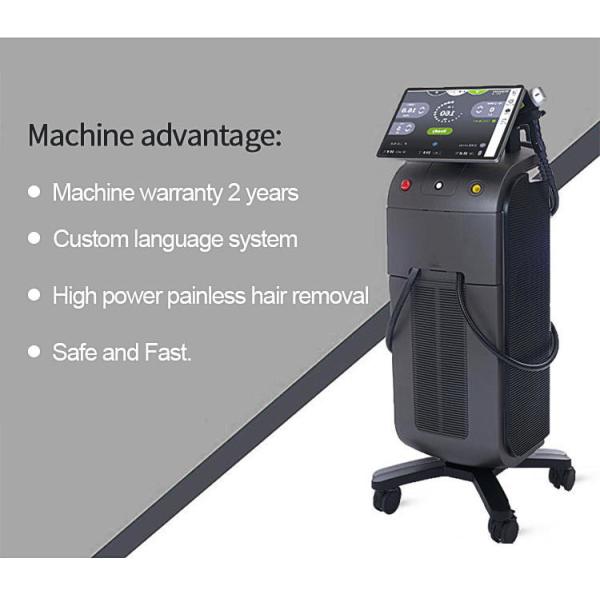 машина удаления волос лазера диода 755nm 1064nm 808nm безболезненная