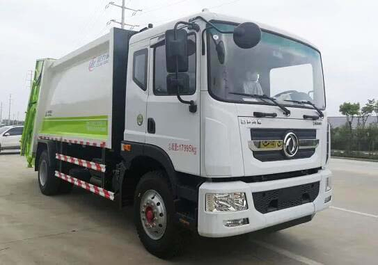 Dongfeng 9cbm 10cbm Garbage Collection Trucks Waste Management Refuse Collector Truck