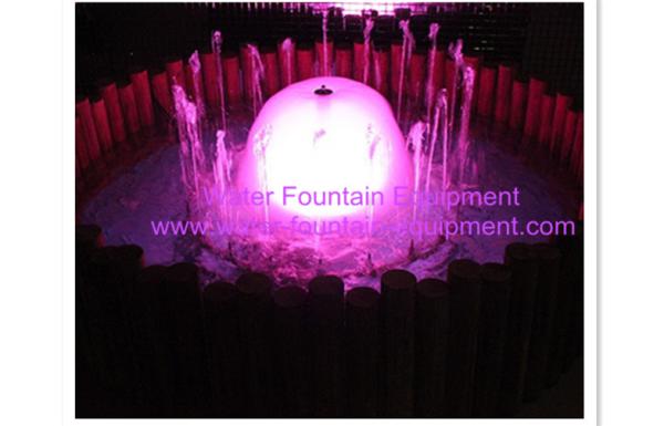 Mini Indoor Water Fountains Programme Musical Type SS Material Including Nozzles Lights Pumps