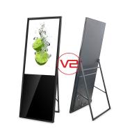 la position portative de plancher de Signage de Digital de 55 pouces 70W adaptent la couleur aux besoins du client AC110-220V 50/60Hz