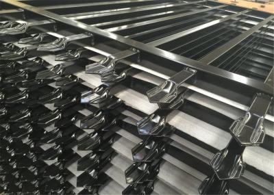 High Security Spear Top Powder Coated Garrison Fence Panels for Boundary School Factory
