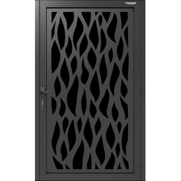 Square Aluminium Profile Gate Fireproof Outdoor Aluminum Estate Gates