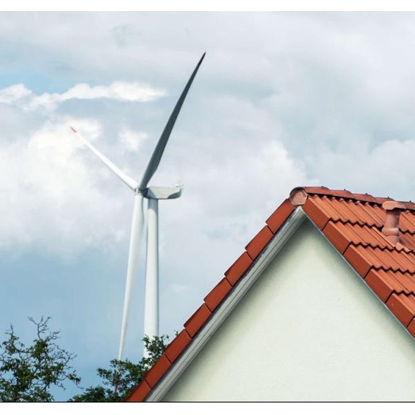 Sistema de generación de energía eólica de turbina eólica casera personalizable con diseño versátil