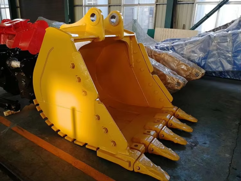 Excavateur Cuve attachement mâchoire type 20 tonnes concasseur de roche Cuve de concassage