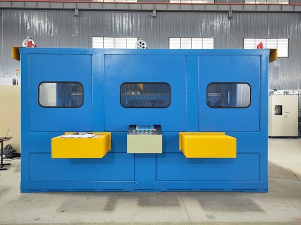 NPS Semi Automatic High Speed Wire Take Up Machine with 600-1000 m/min Speed