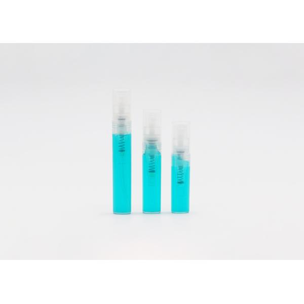 пустой мини пластиковый тестер флакона духов 3ml с ясным насосом брызг атомизатора