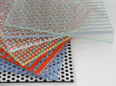 Customized Colorful Temp Resistant Decoration Glass in Varied